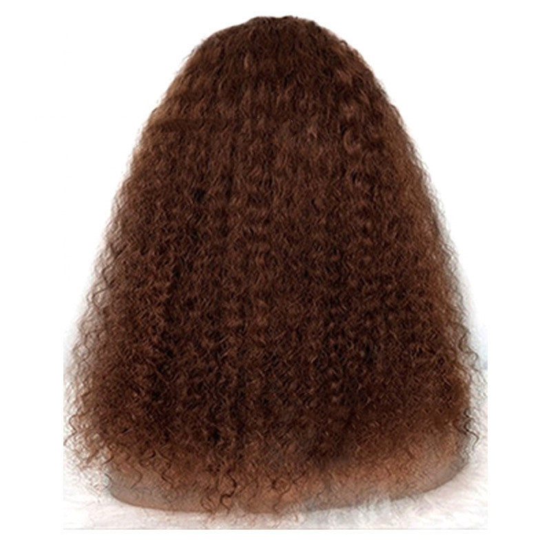 Human Hair Jerry Curly Headband Wigs Human Hair Jerry Curly Headband Wigs